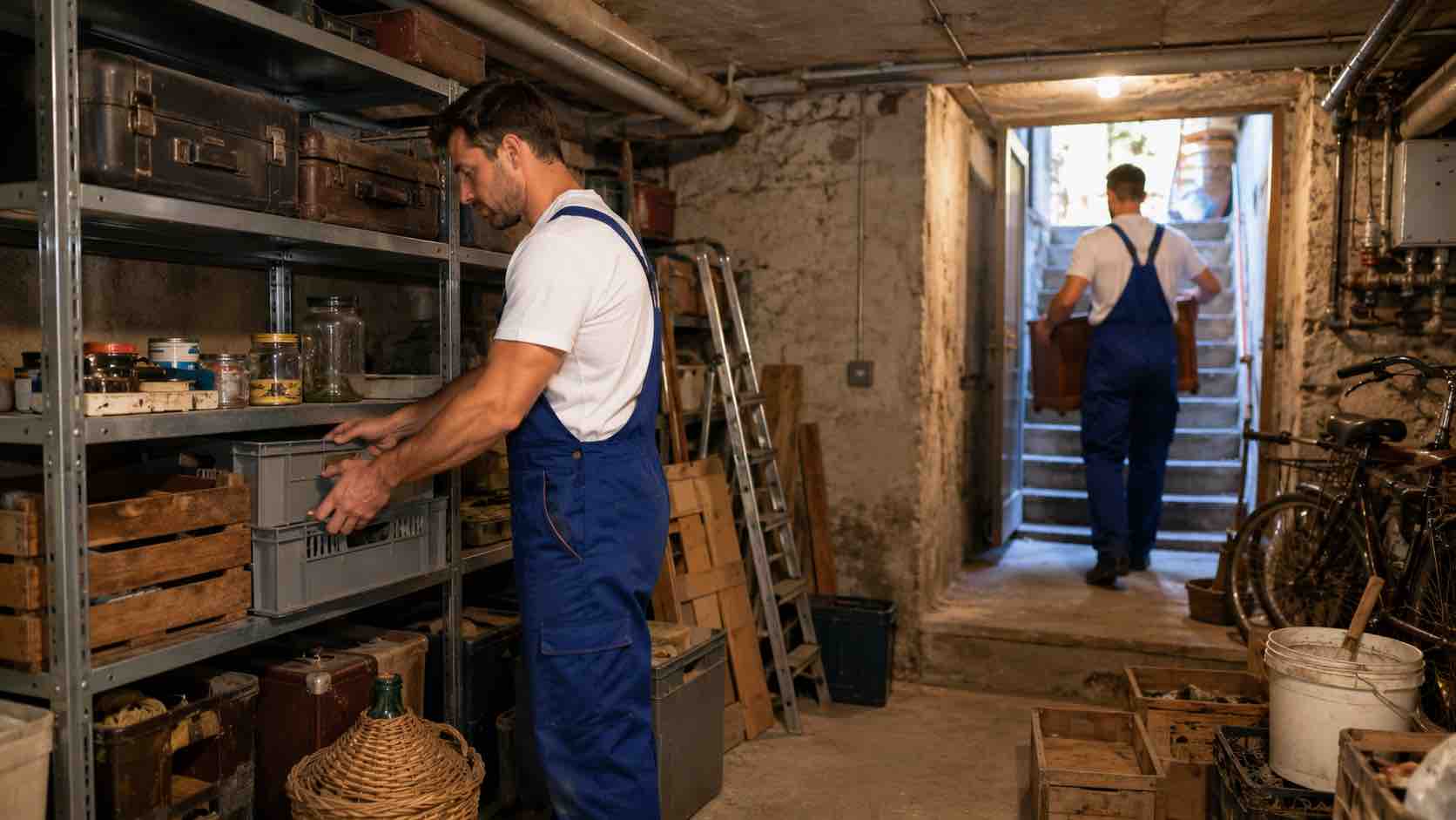 Keller, Dachboden und Garage